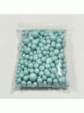 Dekorativne perle 50g plave